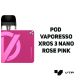 POD Vaporesso Xros 3 Nano - Rose Pink -zdjęcie numer 2