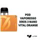 POD Vaporesso Xros 3 Nano - Vital Orange -zdjęcie numer 2