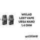 Wkład - Lost Vape Ursa Nano/Pro - 1.4ohm (3szt.) -zdjęcie numer 2
