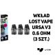 Wkład - Lost Vape Ursa Nano V3 - 0.6ohm(3szt.) -zdjęcie numer 2