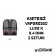 Wkład - Vaporesso Luxe X 0.4 ohm (2szt.) -zdjęcie numer 2