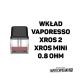 Wkład - Vaporesso XROS/ 2 / Mini -0.8ohm (4szt.) -zdjęcie numer 2