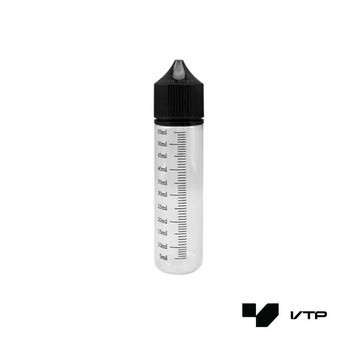 *BUTELKA TRANSPARENTNA Z MIERNIKIEM - 60ML