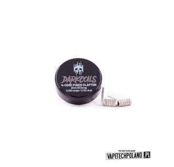 *DARK COILS - 4-CORE FUSED CLAPTON 0.13 (2szt.)