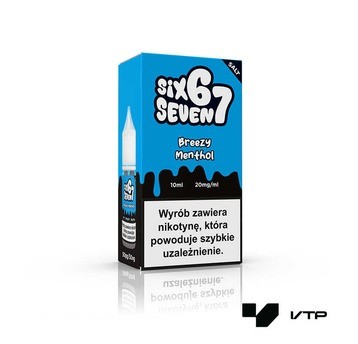 **LIQUID 67 SALT - BREEZY MENTHOL 10ML 20MG