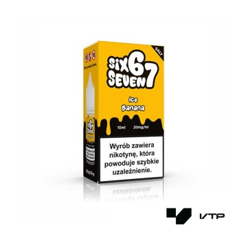 **LIQUID 67 SALT - ICE BANANA 10ML 20MG