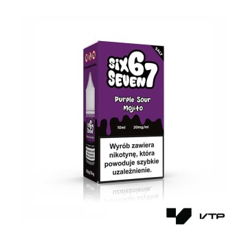 **LIQUID 67 SALT - PURPLE SOUR MOJITO 10ML 20MG