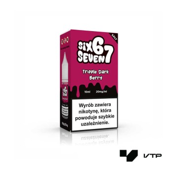 **LIQUID 67 SALT - TRIPPLE DARK BERRY 10ML 20MG
