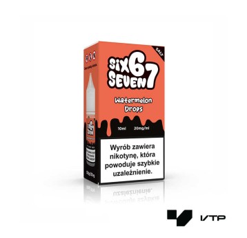 **LIQUID 67 SALT - WATERMELON DROPS 10ML 20MG