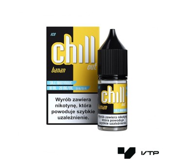 **Liquid Chill Out - Banan Ice 10 ml 20 mg