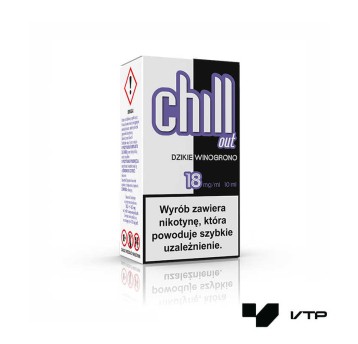 **LIQUID CHILL OUT - Dzikie winogrono 18mg 10ml