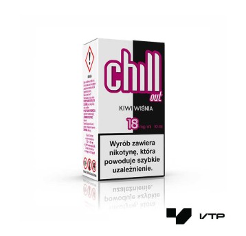 **LIQUID CHILL OUT - Kiwi wiśnia 18mg 10ml