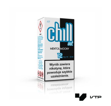 **LIQUID CHILL OUT - Mentol mocny ICE 12mg 10ml