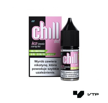**Liquid Chill Out Salt - Liczi Limonka Czarny bez