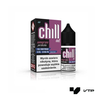 **Liquid Chill Out Salt - Winogrono Porzeczka Ice