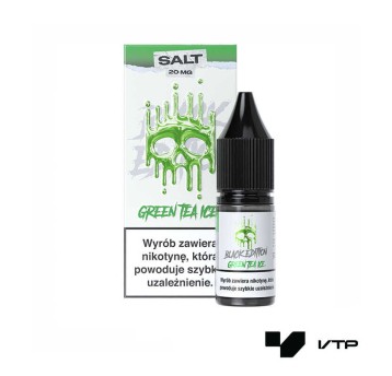 *LIQUID DARK LINE BLACK SALT - GREEN TEA ICE 20MG