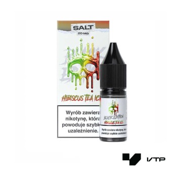 *LIQUID DARK LINE BLACK SALT - HIBISCUS TEA ICE 20