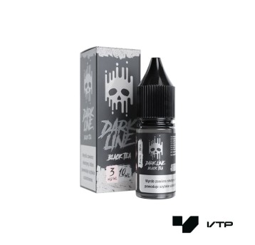 *LIQUID DARK LINE - BLACK TEA 10ML 03MG