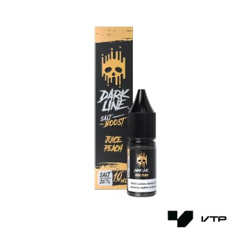 *LIQUID DARK LINE BOOST SALT-JUICE PEACH 10ML 20MG