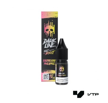 *LIQUID DARK LINE BOOST SALT-RASP PINEAP 10ML 20MG