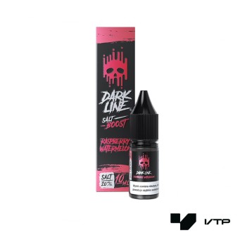 *LIQUID DARK LINE BOOST SALT-RASP WATERM 10ML 20MG
