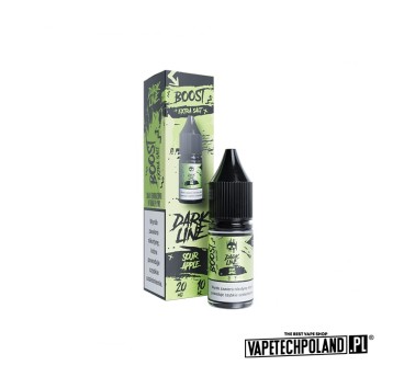 *LIQUID DARK LINE BOOST SALT-SOUR APPLE 10ML 20MG