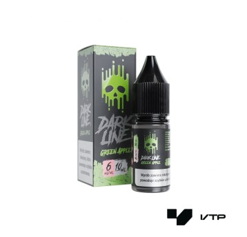 *LIQUID DARK LINE - GREEN APPLE 10ML 06MG