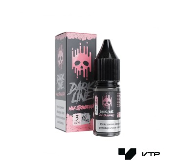 *LIQUID DARK LINE - MILK STRAWBERRY 10ML 03MG