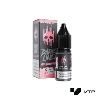 **LIQUID DARK LINE - MILK STRAWBERRY 10ML 06MG