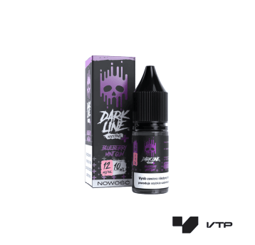 *LIQUID DARK LINE NICOTINE+ - BLUE MINT GUM 12MG