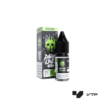 *LIQUID DARK LINE SALT - GREEN APPLE 10ML 10MG