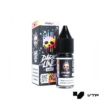 *LIQUID DARK LINE SALT - RAINBOW II 10ML 20MG