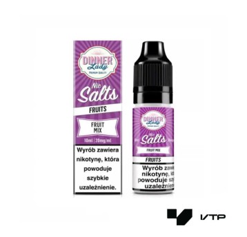 *LIQUID DINNER LADY SALT - FRUIT MIX 10ML 20MG