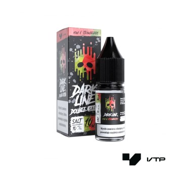 *LIQUID DOUBLE DL SALT - KIWI X STRAWB 10ML 10MG
