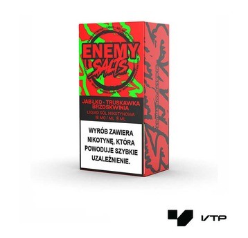 **Liquid Enemy Salts - Jabłko Truskaw Brzoskw 18mg
