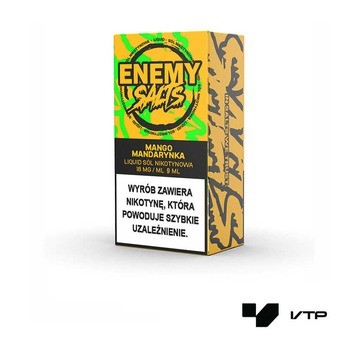 **Liquid Enemy Salts - Mango Mandarynka 18 mg 9 ml