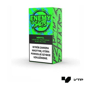 **Liquid Enemy Salts - Mentol 18 mg 9 ml
