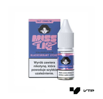 **Liquid Miss Liq - Blackcurrant Lychee 20MG 8ML 