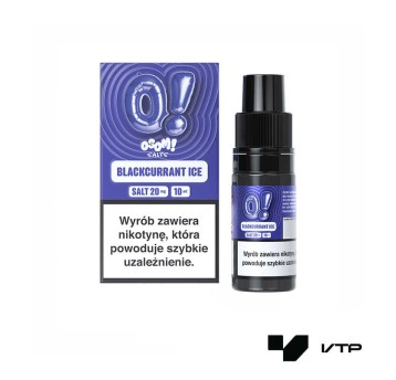 **LIQUID OSOM! SALTS - BLACKCURRANT ICE 10ML 20MG