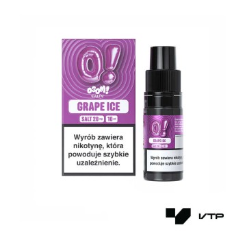 **LIQUID OSOM! SALTS - GRAPE ICE 10ML 20MG