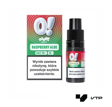 **LIQUID OSOM! SALTS - RASPBERRY ALOE 10ML 20MG