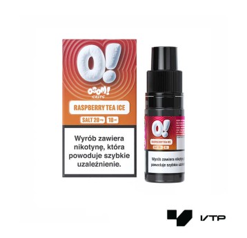 **LIQUID OSOM! SALTS - RASPBERRY TEA ICE 10ML 20MG