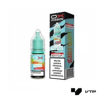 **LIQUID OX PASSION 20MG 10ML - STRAWBERRY WHITE MOJITO