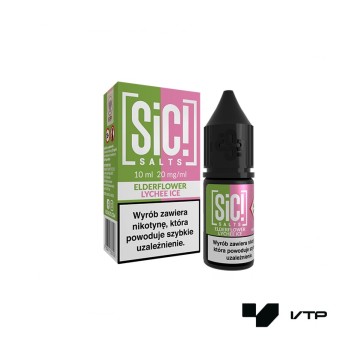 **Liquid Sic! - Elderflower Lychee Ice 10ML 20MG