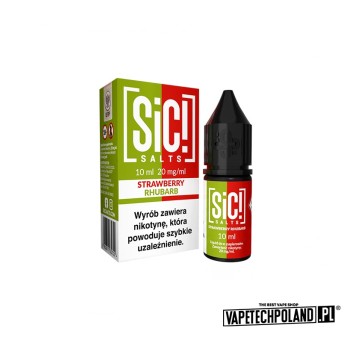 **Liquid Sic! - Strawberry Rhubarb 10ML 20MG