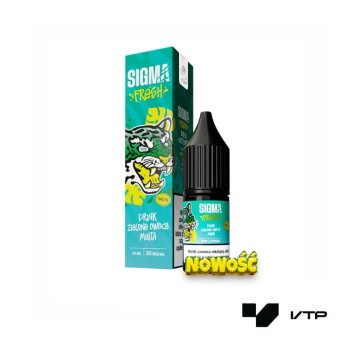 **LIQUID SIGMA FRESH - DRINK ZIELONE OWOCE MIĘTA