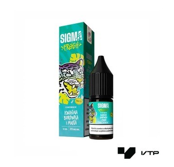 **LIQUID SIGMA FRESH - KWAŚNA BORÓWKA I MIĘTA