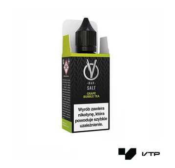 **LIQUID VBAR SALT - GRAPE BUBBLE TEA 10ML 20MG
