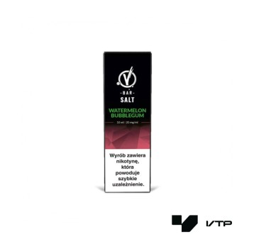 *LIQUID VBAR SALT - WATERMELON BUBBLEGUM 10ML 20MG
