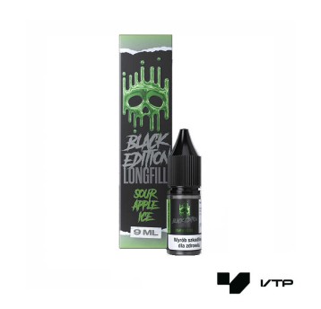 **LONGFILL DARK LINE BLACK - SOUR APPLE ICE 9ML